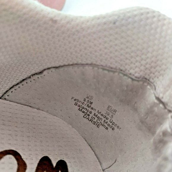 Sam Edelman Darsie Jogger Womens 9.5M Low Top Platform Chunky Sneakers Rose - Picture 11 of 11